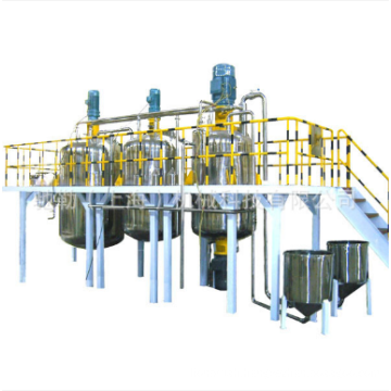 Equipment configuration for Latex Paint Production Line